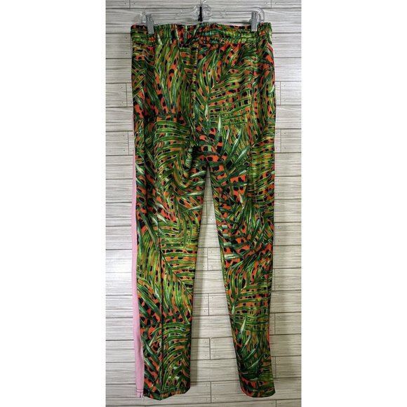 Chloe Deschanel Ateliers De ModJungle Watermelon Pink Stripe Sweatpants Sz L/XL‎ - Picture 2 of 9